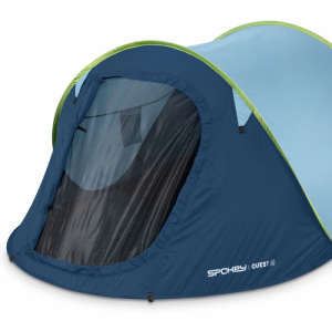 Turistický stan pre 2 osoby (dvojmiestny) - SPOKEY-SAPPHIRE self-folding 2 Modrá 2