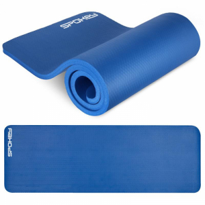 Fitness podložka - SPOKEY-SOFTMAT 180 x 60 x 2 cm blue Modrá 180/60 cm