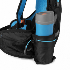 Batoh s prípravou pre zásobník vody (cyklobatoh, hydrovak) - SPOKEY-SPRINTER Cyklistický a běžecký batoh 5l modro/černý, voděodo Modrá 5L 3