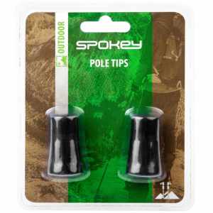 Náhradné koncovky na turistické palice - SPOKEY-TREK III Čierna 3