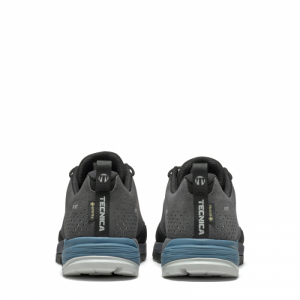 Pánska nízka turistická celokožená obuv - TECNICA-Sulfur GTX Ms, deep grey/blue grey Šedá 44 4
