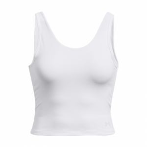 Dámske tréningové tielko - UNDER ARMOUR-Motion Tank-WHT Biela S 4