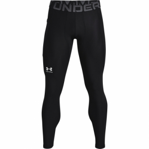 Pánske kompresné legíny - UNDER ARMOUR-UA HG Armour Leggings-BLK Čierna M