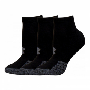 Ponožky - UNDER ARMOUR-UA Heatgear Locut -BLK-3 pack Čierna 36/41