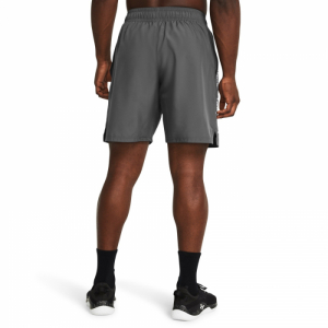Pánske tréningové kraťasy - UNDER ARMOUR-UA Woven Wdmk Shorts-GRY Šedá XL 2
