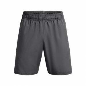Pánske tréningové kraťasy - UNDER ARMOUR-UA Woven Wdmk Shorts-GRY Šedá XL 4