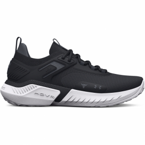 Dámska športová obuv (tréningová) - UNDER ARMOUR PROJECT ROCK-UA PROJECT ROCK 5 Ws black/white/pitch gray Čierna 38