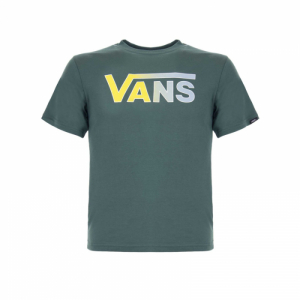 Chlapčenské tričko s krátkym rukávom - VANS-BY CLASSIC LOGO FILL BOYS-Green Zelená S 4