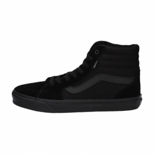 Pánska vychádzková obuv - VANS-MN Filmore HI (Suede/Canvas) black/black Čierna 45 1