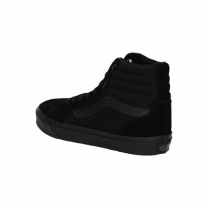 Pánska vychádzková obuv - VANS-MN Filmore HI (Suede/Canvas) black/black Čierna 45 3