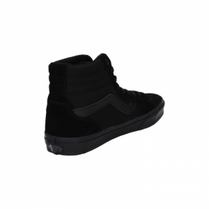 Pánska vychádzková obuv - VANS-MN Filmore HI (Suede/Canvas) black/black Čierna 45 4