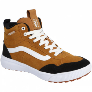 Pánske členkové zimné topánky - VANS-MN Range EXP HI VansGuard (Suede) golden brown/white Hnedá 47