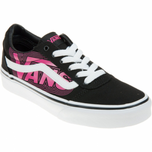 Dievčenská rekreačná obuv - VANS-MY Ward Glow Vans Neon pink/black Čierna