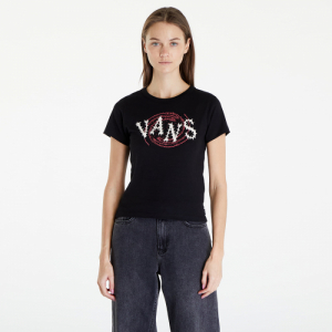 Dámske tričko s krátkym rukávom - VANS-SPIRAL DOWN MINI-Black Čierna XS 1