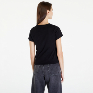 Dámske tričko s krátkym rukávom - VANS-SPIRAL DOWN MINI-Black Čierna XS 2