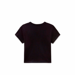 Dámske tričko s krátkym rukávom - VANS-SPIRAL DOWN MINI-Black Čierna XS 5