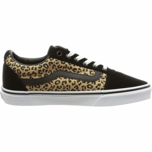 Dámska vychádzková obuv - VANS-WM Ward (Cheetah) black/white Čierna