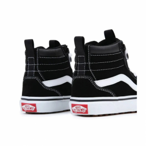 Juniorské členkové zimné topánky - VANS-YT Filmore HI VansGuard (Suede) black/white Čierna 39 5