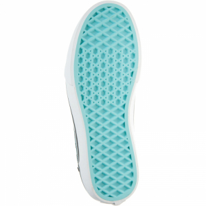 Chlapčenská rekreačná obuv - VANS-YT Ward Glow Vans Neon blue/black Čierna 5