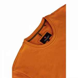 Pánska mikina - VOLCANO-B-ANDY-201-ORANGE Oranžová XL 4
