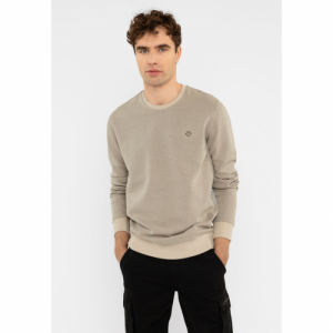 Pánska mikina - VOLCANO-B-LORENC-101M-CREAM MEL Béžová XL 1