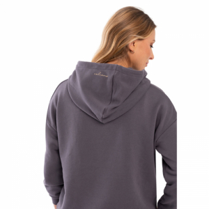 Dámska mikina s kapucňou - VOLCANO-B-MORE-702-GRAPHITE Šedá M 2