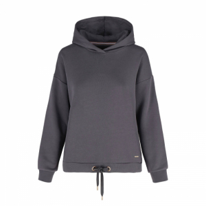 Dámska mikina s kapucňou - VOLCANO-B-MORE-702-GRAPHITE Šedá M 5