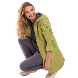 Dámsky kabát - VOLCANO-J-GIA-301-LIME Zelená M 3