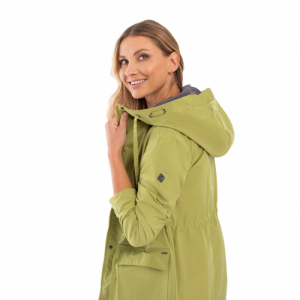 Dámsky kabát - VOLCANO-J-GIA-301-LIME Zelená M 4