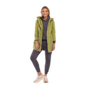 Dámsky kabát - VOLCANO-J-GIA-301-LIME Zelená M 5