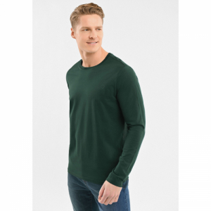 Pánske tričko s dlhým rukávom - VOLCANO-L-HALS-300-GREEN Zelená XL 2