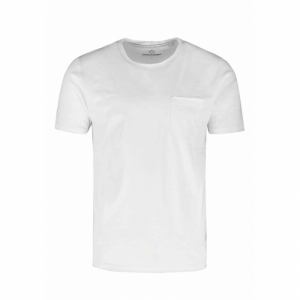 Pánske tričko s krátkym rukávom - VOLCANO-T-JAGGER-100-WHITE Biela XXL
