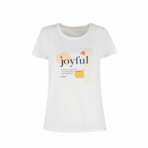 Dámske tričko s krátkym rukávom - VOLCANO-T-JOUFULL-100-WHITE Biela XL 4
