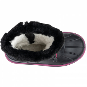 Dievčenské vysoké zimné topánky - WOJTYLKO-Amalebra black Čierna 35 2