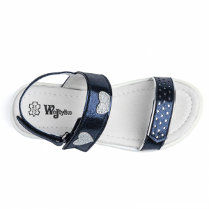 Dievčenské sandále - WOJTYLKO-Brea blue Modrá 36 1