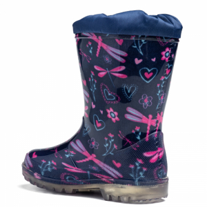 Dievčenské gumáky - WOJTYLKO-Dunhilly navy Modrá 31 1