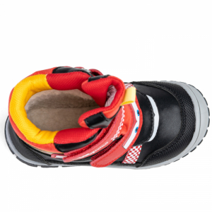 Chlapčenské členkové zimné topánky - WOJTYLKO-Fardell red Červená 30 2