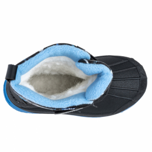 Chlapčenské vysoké zimné topánky - WOJTYLKO-Sellan navy Modrá 35 2