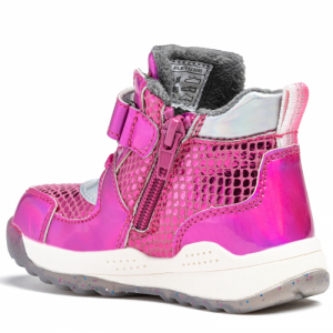 Dievčenské členkové zimné topánky - WOJTYLKO-Slapton pink Ružová 28 1