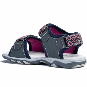 Dievčenské sandále - WOJTYLKO-Varfell grey Šedá 35 2