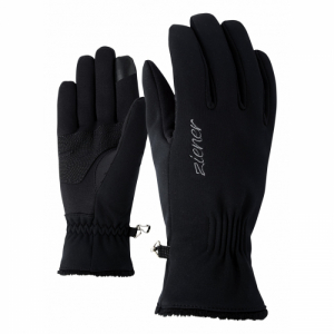 Dámske lyžiarske rukavice - ZIENER-IBRANA-802031-12-black Čierna 6,5 2021