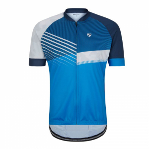 Cyklistický dres s krátkym rukávom - ZIENER-NOFRET man (tricot) blue Modrá S