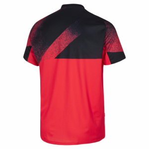 Cyklistický dres s krátkym rukávom - ZIENER-PESLER man (tricot) red Červená S 1