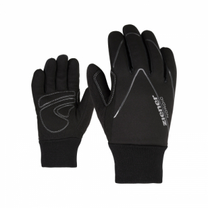 Detské lyžiarske rukavice - ZIENER-UNICO-808268-12-black Čierna L