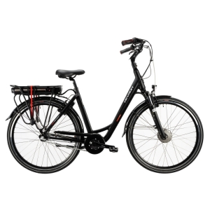  - Mestský elektrobicykel Devron 28124A 28" 4.0 Black - 19,5" (172-187 cm) 3