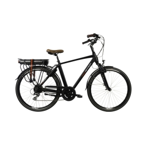  - Mestský elektrobicykel Devron 28221 28" - model 2022 Black - 19" (170-185 cm)