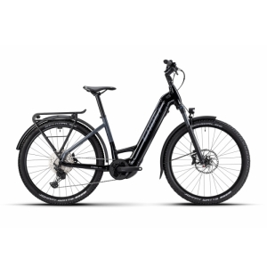  - Mestský elektrobicykel Ghost E-Teru Advanced 27,5" EQ Low B750 - model 2023 Black/Grey - S (15", 156-169 cm)