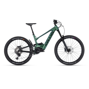  - Celoodpružený elektrobicykel Kellys Theos R50 P 29"/27,5" - model 2023 Magic Green - M (17", 170-185 cm)