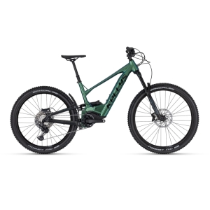  - Celoodpružený elektrobicykel Kellys Theos R30 P 29"/27,5" - model 2023 Magic Green - L (18", 170-187 cm)