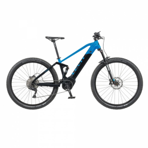  - Celoodpružený horský elektrobicykel Levit Kingit BF Overstep 630 29" - model 2024 Blue black pearl - L (18,5", 175-185 cm)